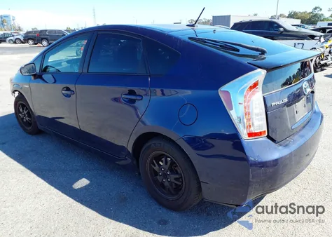 2014 Toyota Prius Three из США, поврежденный, VIN JTDKN3DU3E0382895